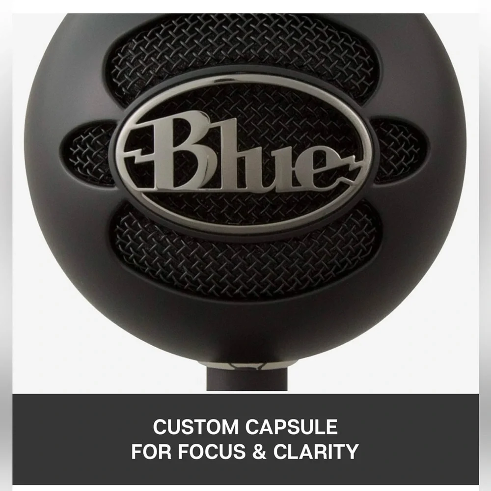 Blue Microphones - Snowball iCE Wired Cardioid USB Plug 'n Play Microphone
